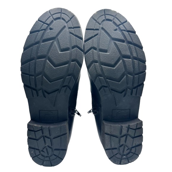 Abeo | Women | Darlington Black Leather Side Zip Ankle Booties | Size 7 - Picture 6 of 14